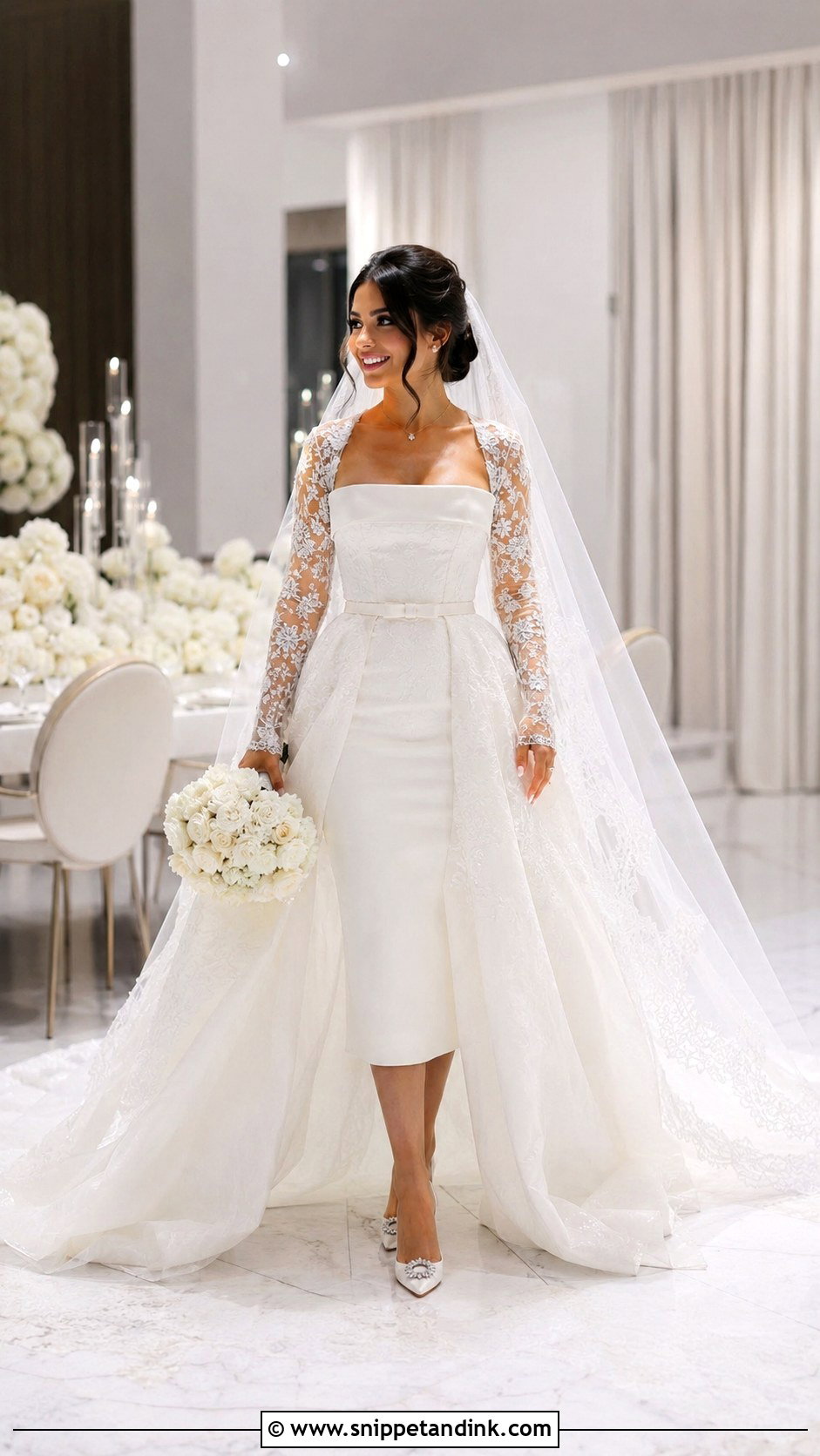 Bespoke Convertible Wedding Dress - Snippet and Ink - 20 Bespoke Wedding Dress Ideas