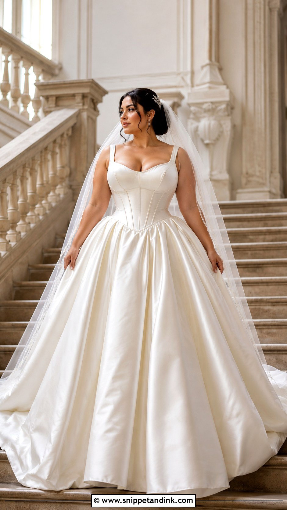 Beyonce Corset Ball Gown Wedding Dress - Snippet and Ink - 20 Beyonce Wedding Dress Ideas