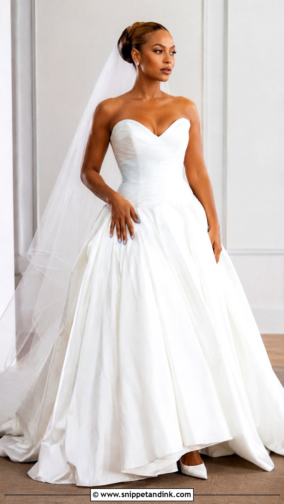 Beyonce Sweetheart Wedding Dress - Snippet and Ink - 20 Celebrity Wedding Dress Ideas