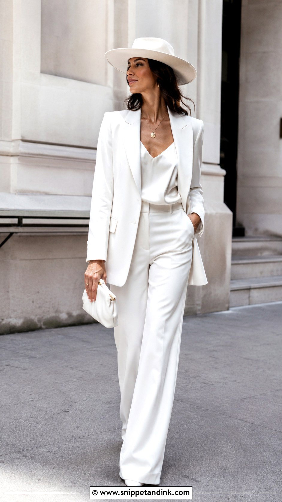 Bianca Jagger Wedding Suit - Snippet and Ink - 30 Iconic Wedding Dresses