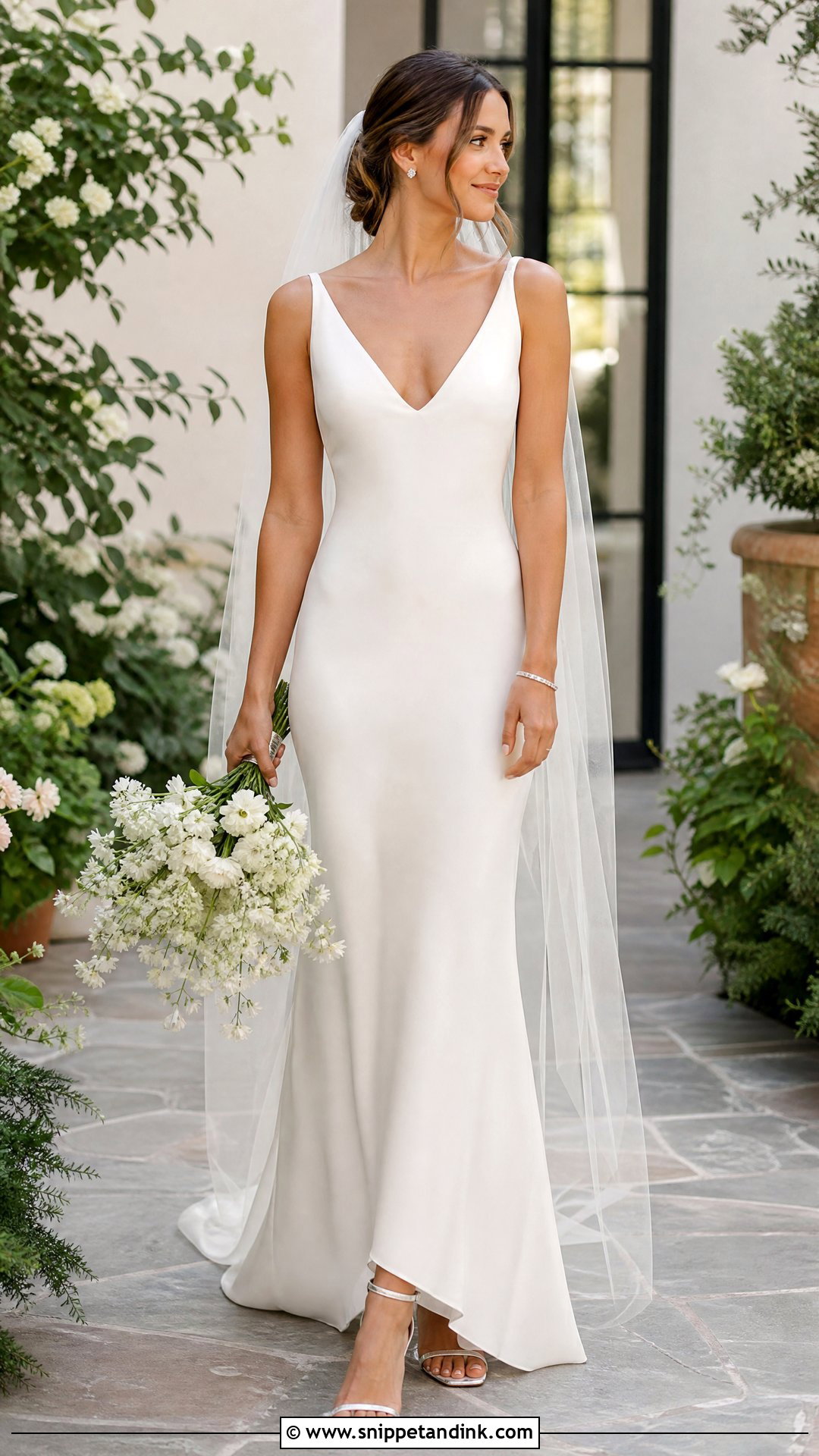 Bias Cut Silk Bridal Gown - Snippet and Ink - 20 Silk Bridal Gown Ideas