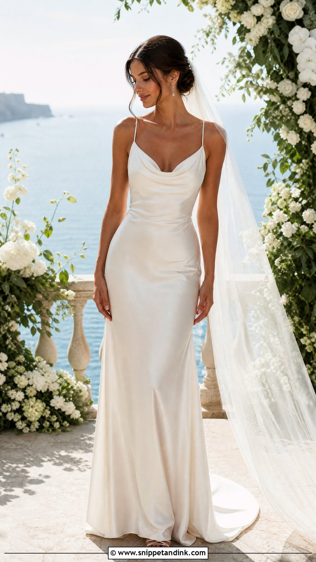 Bias Cut Silk Wedding Dress - Snippet and Ink - 20 Sew Wedding Dress Ideas