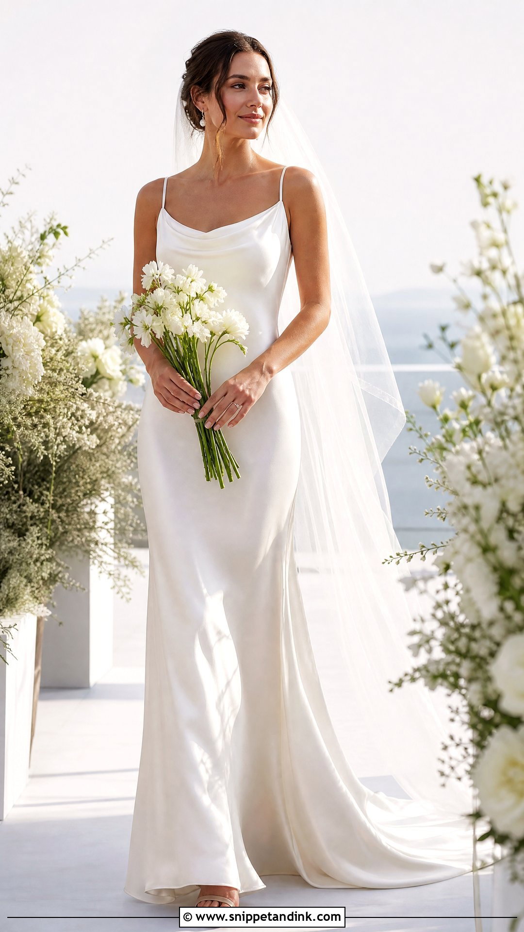 Bias Cut Wedding Dress - Snippet and Ink - 20 Understated Wedding Dress Ideas