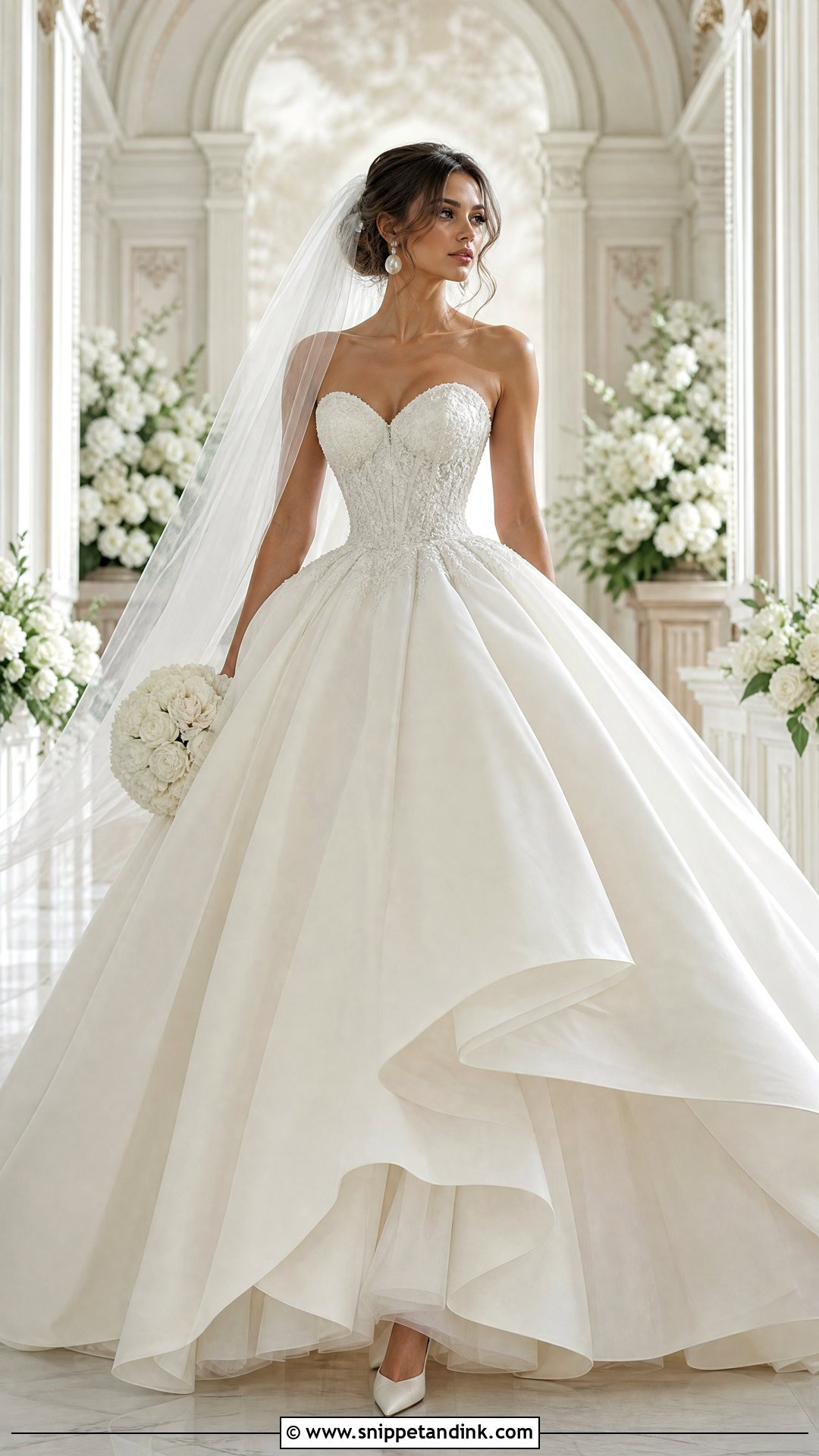 Big Ball Gown Wedding Dress - Snippet and Ink - 25 Big Wedding Dress Ideas