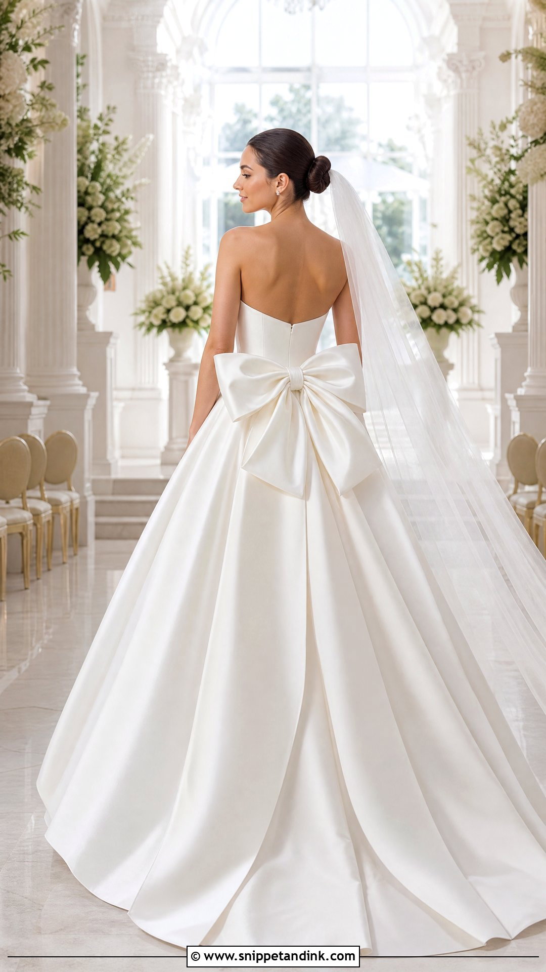 Big Bow Wedding Dress - Snippet and Ink - 25 Big Wedding Dress Ideas