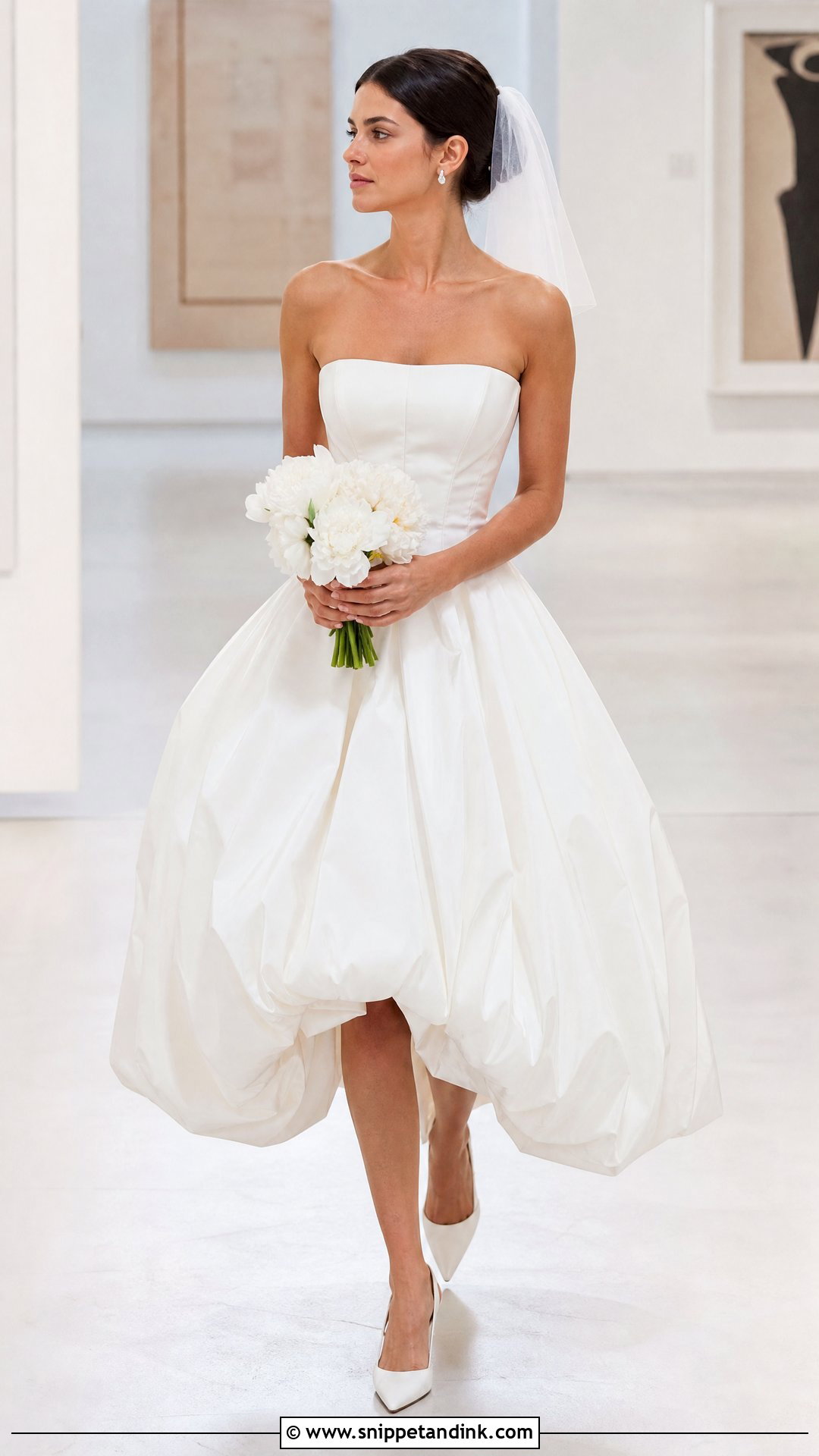 Big Bubble Skirt Wedding Dress - Snippet and Ink - 25 Big Wedding Dress Ideas
