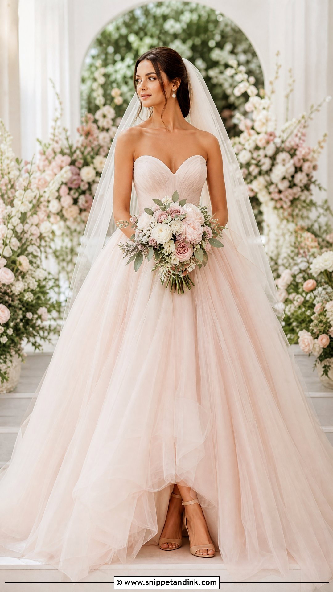Big Color Wedding Dress - Snippet and Ink - 25 Big Wedding Dress Ideas