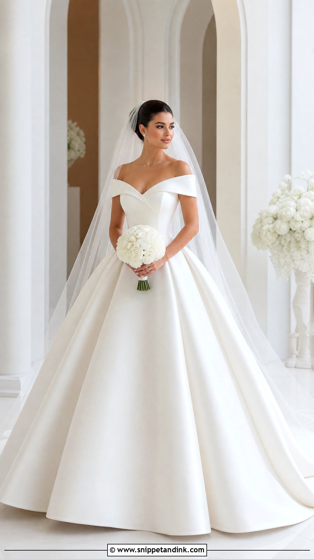 Big Mikado Wedding Dress - Snippet and Ink - 25 Big Wedding Dress Ideas