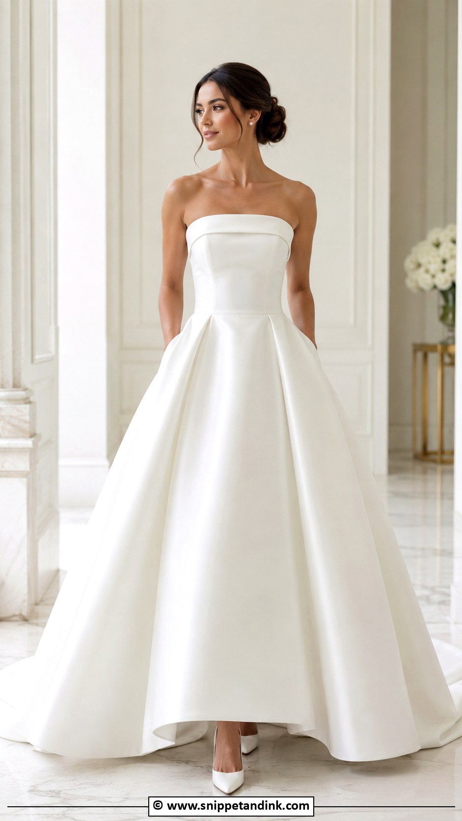 Big Mikado Wedding Dress - Snippet and Ink - 30 Big Wedding Dresses