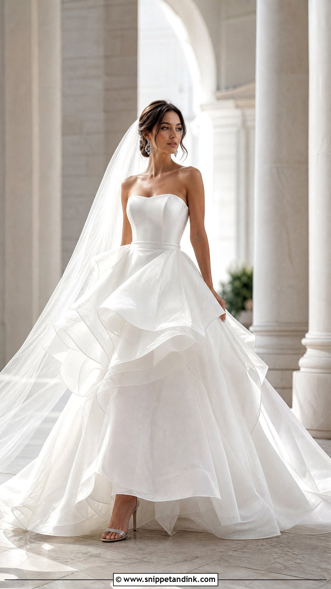 Big Organza Wedding Dress - Snippet and Ink - 25 Big Wedding Dress Ideas