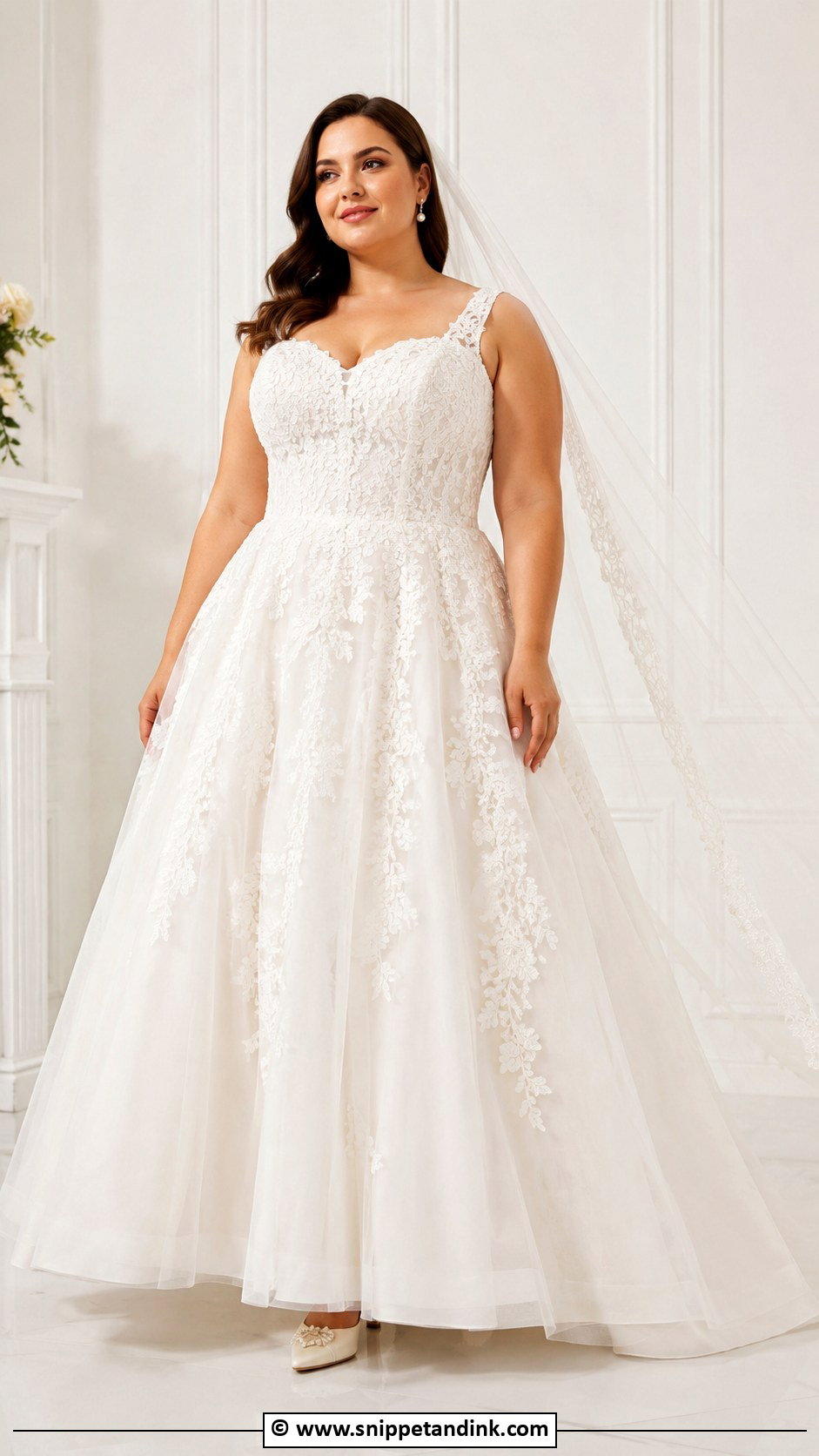 Big Plus Size Wedding Dress - Snippet and Ink - 30 Big Wedding Dresses