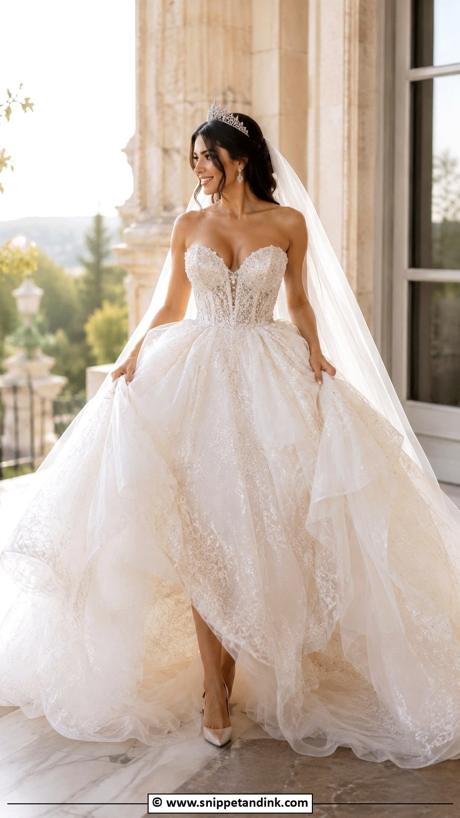 Big Princess Wedding Dress - Snippet and Ink - 30 Big Wedding Dresses