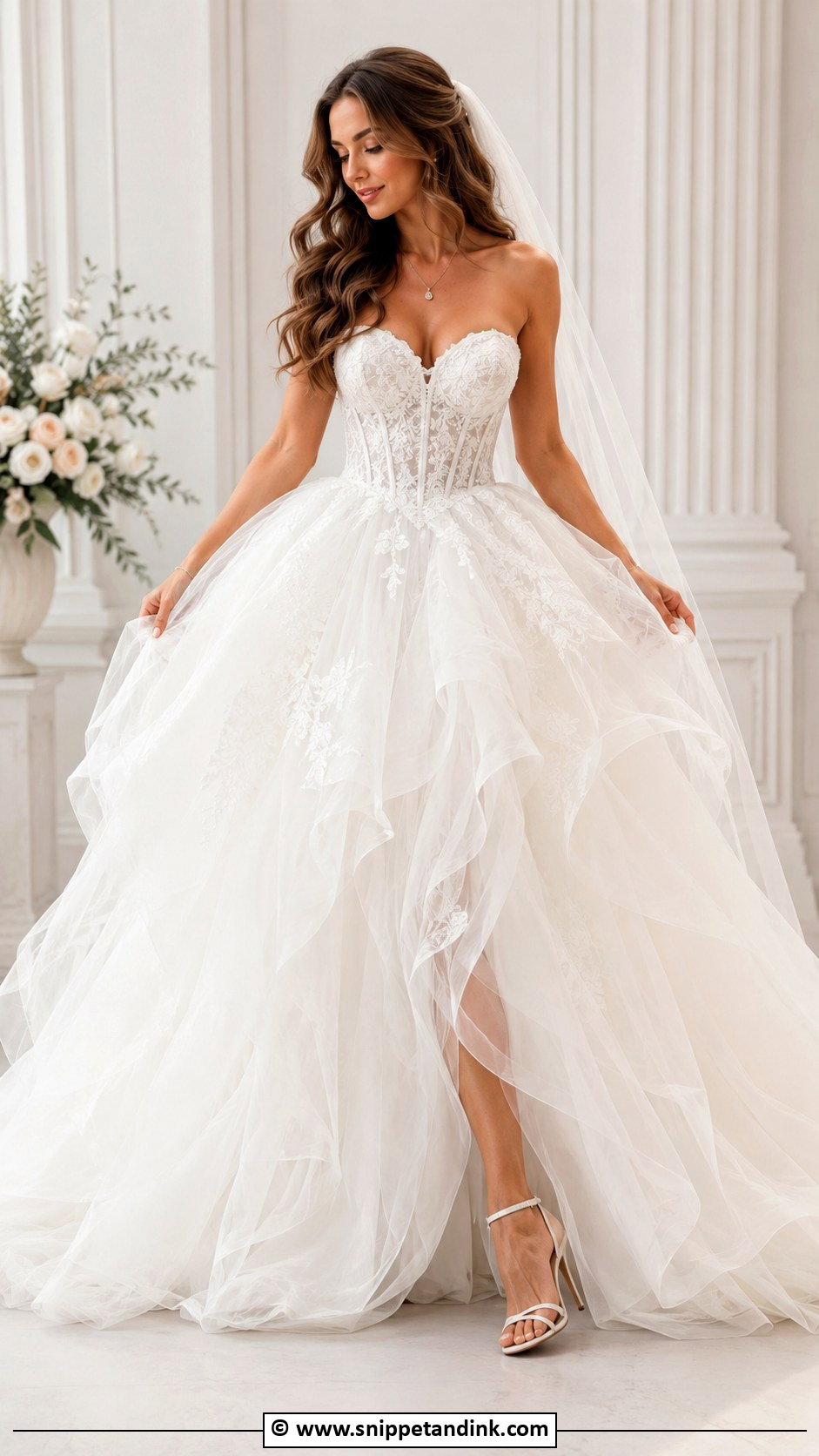 Big Sweetheart Wedding Dress - Snippet and Ink - 30 Big Wedding Dresses