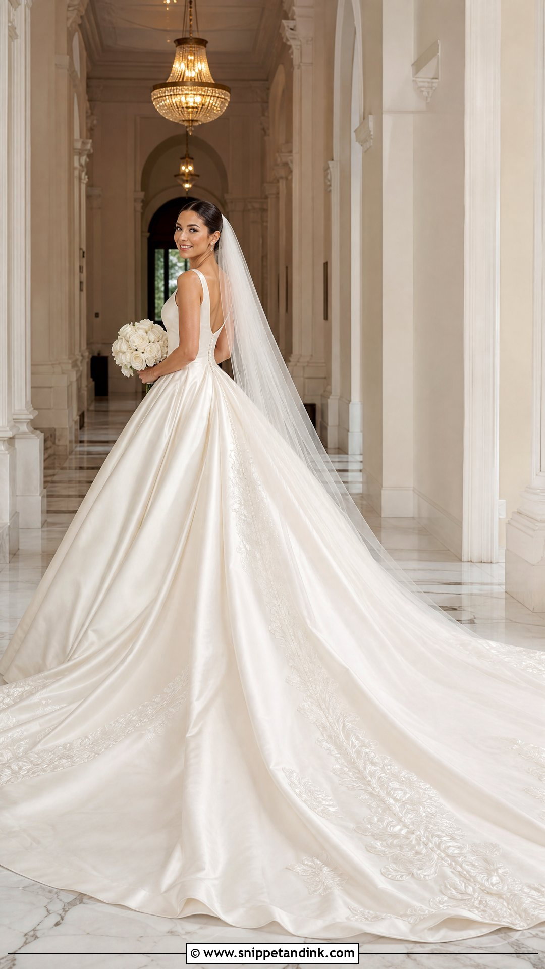 Big Train Wedding Dress - Snippet and Ink - 25 Ugly Wedding Dresses