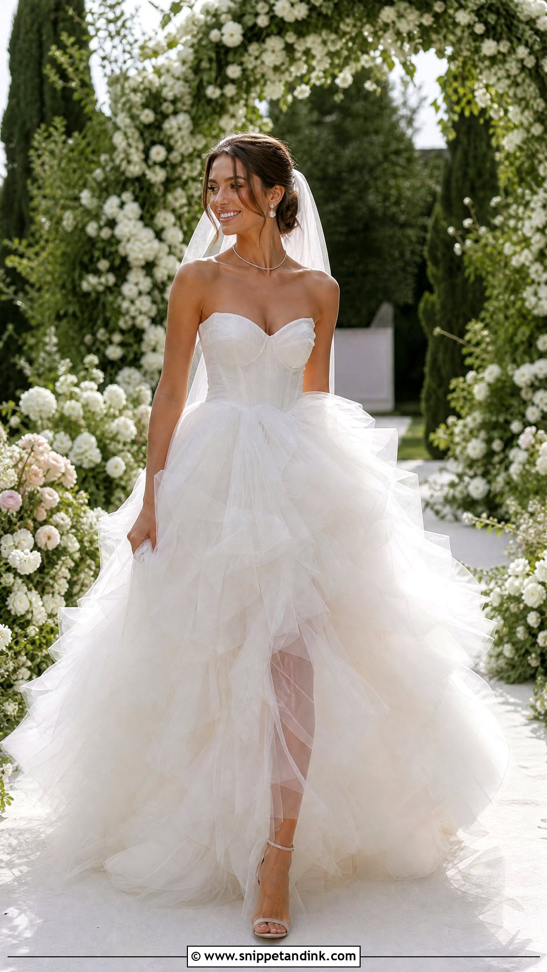 Big Tulle Wedding Dress - Snippet and Ink - 25 Big Wedding Dress Ideas
