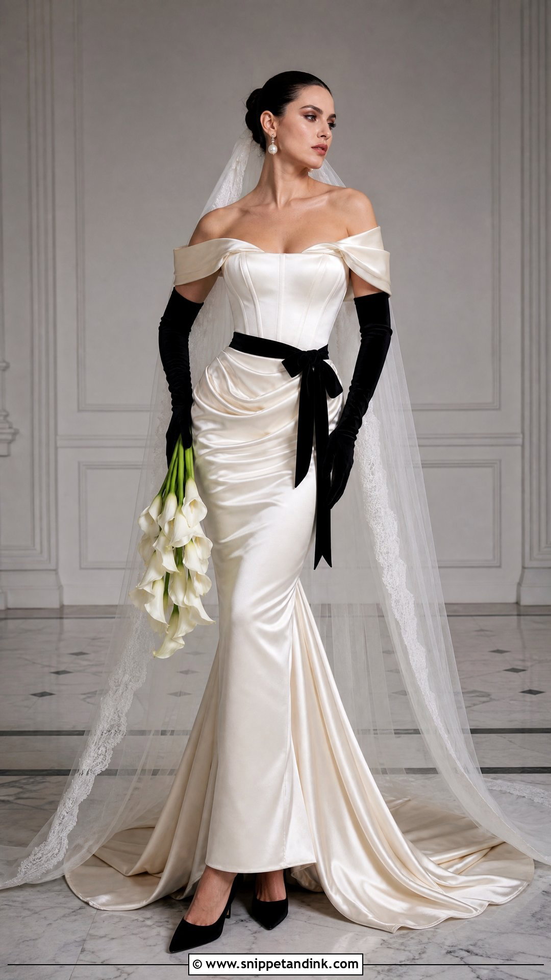 Black And Ivory Vivienne Westwood Mermaid Wedding Dress - Snippet and Ink - 20 Vivienne Westwood Wedding Dress Mermaid Ideas