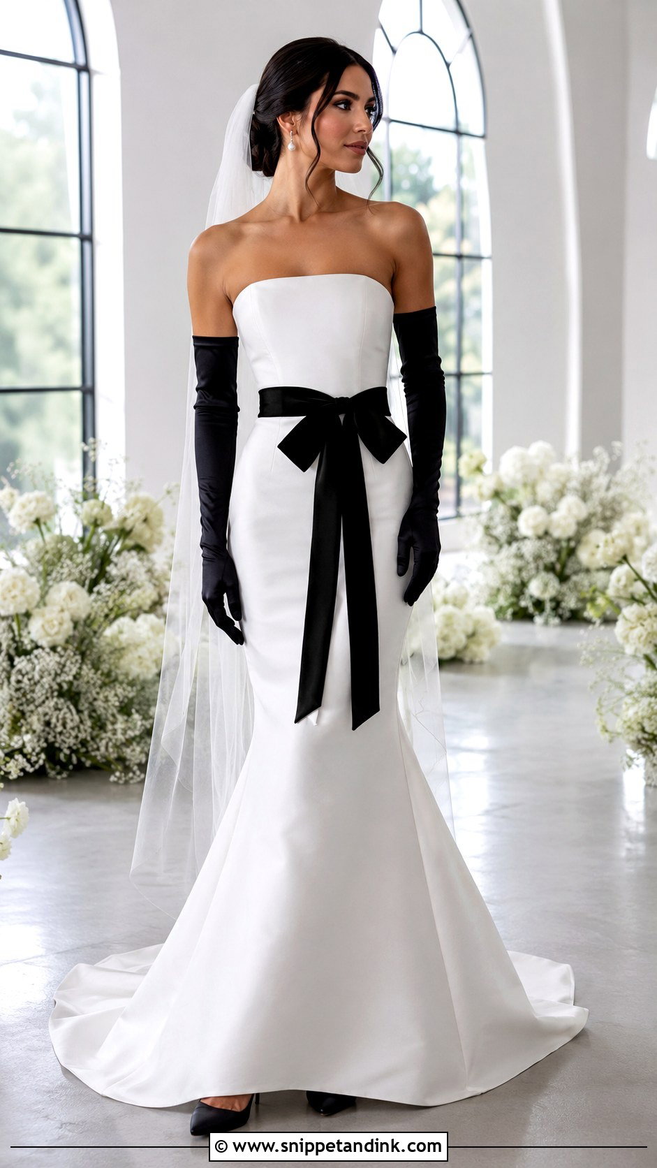 Black And White Mafia Wedding Dress - Snippet and Ink - 25 Mafia Wedding Dress Ideas