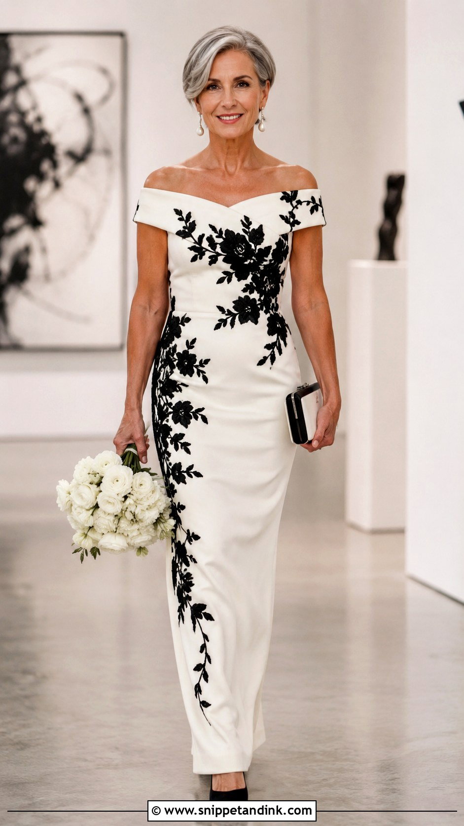 Black And White Second Wedding Dress - Snippet and Ink - 20 Second Marriage Wedding Dress Over 40 Ideas
