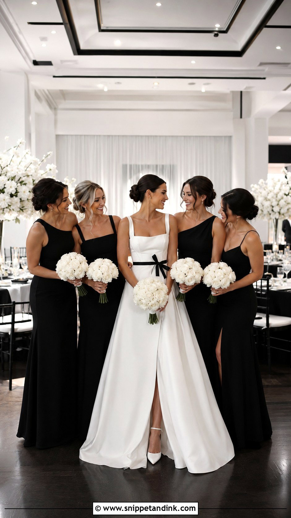 Black And White Wedding Aesthetic - Snippet and Ink - 25 Wedding Day Aesthetic Ideas