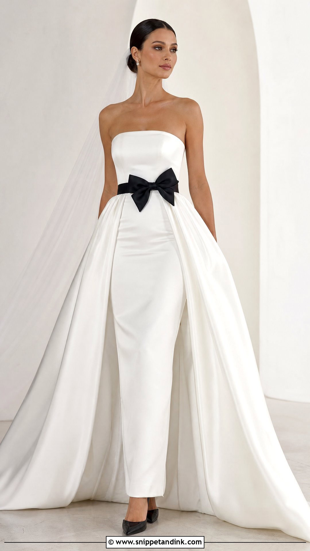 Black And White Wedding Dress With Detachable Skirt - Snippet and Ink - 25 Wedding Dress with Detachable Skirt Ideas