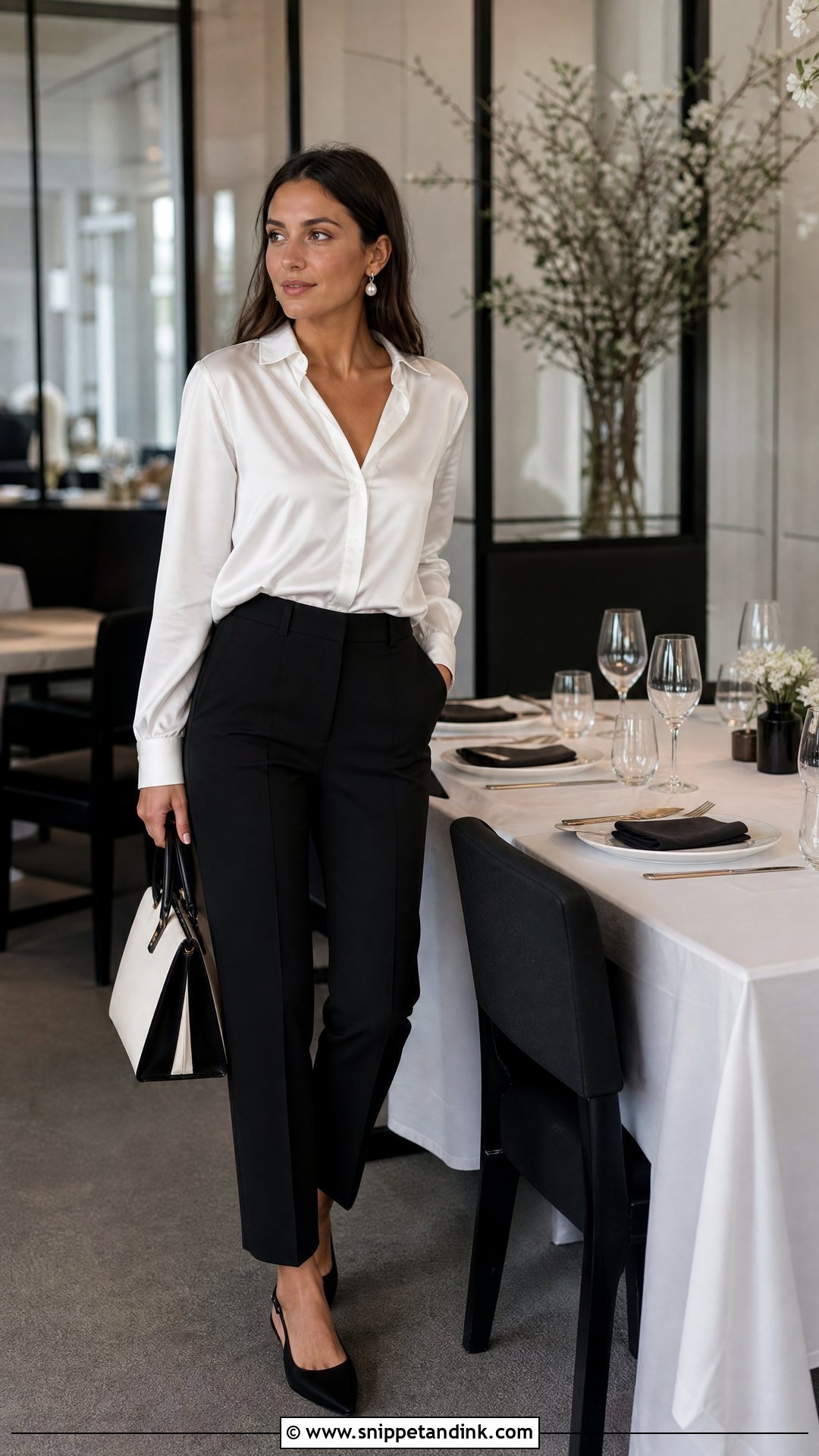 Black And White Wedding Tasting Outfit - Snippet and Ink - 20 Wedding Tasting Outfit Ideas