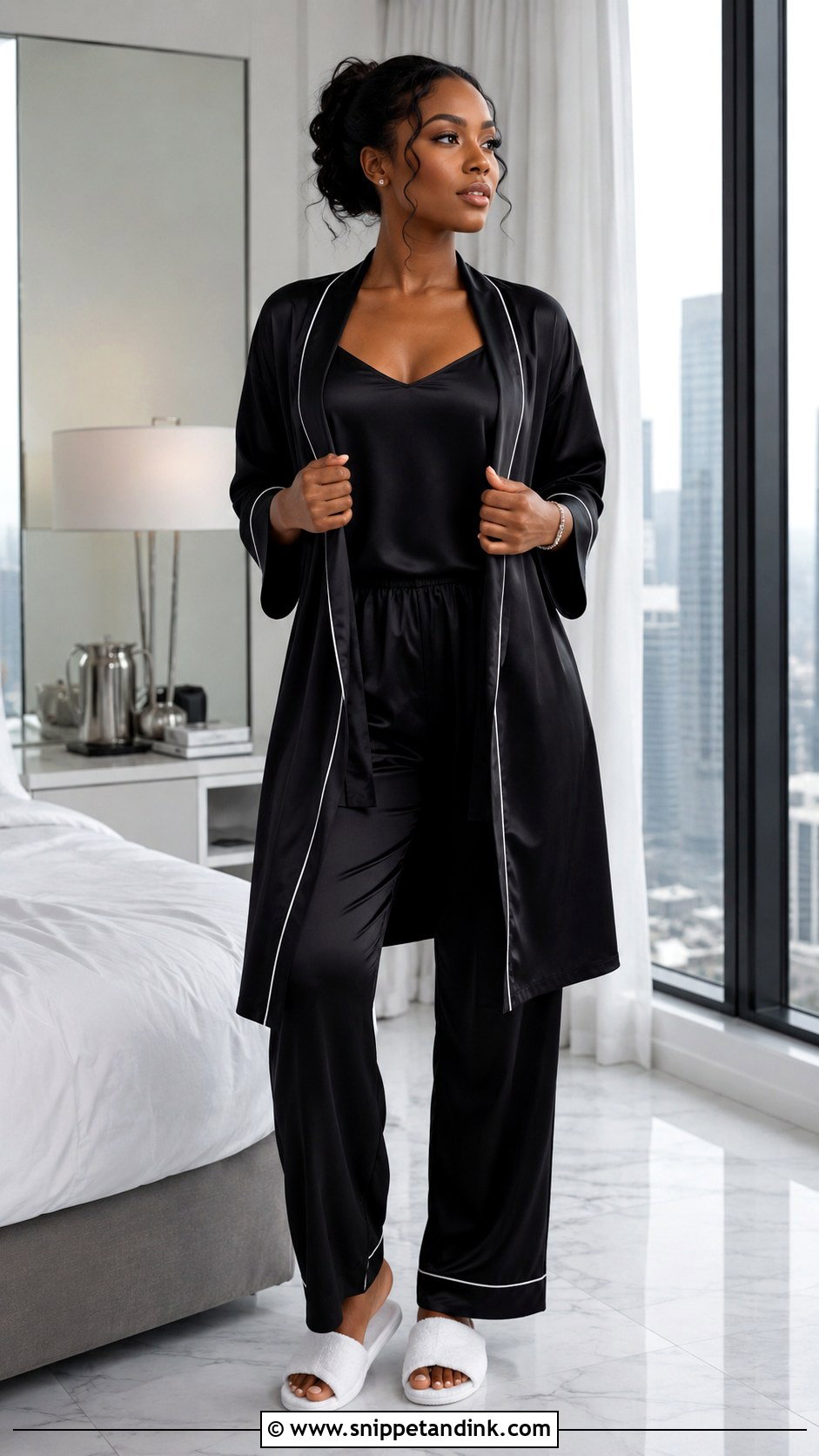 Black Bride to Be Robe - Snippet and Ink - 20 Bride to Be Robe Ideas