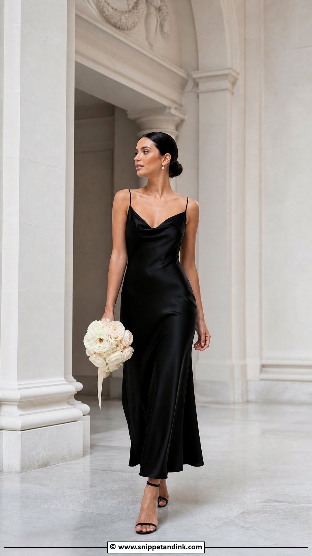 Black Elopement Dress - Snippet and Ink - 35 Elopement Dress Ideas