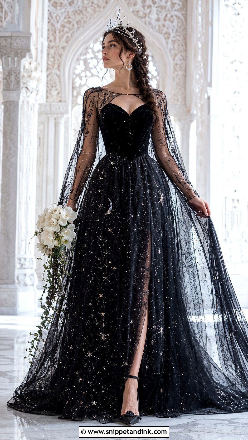 Black Feyre Wedding Dress - Snippet and Ink - 20 Feyre Wedding Dress Acomaf Ideas