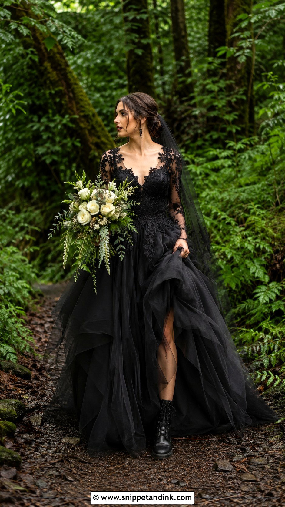 Black Forest Wedding Dress - Snippet and Ink - 20 Forest Wedding Dresses