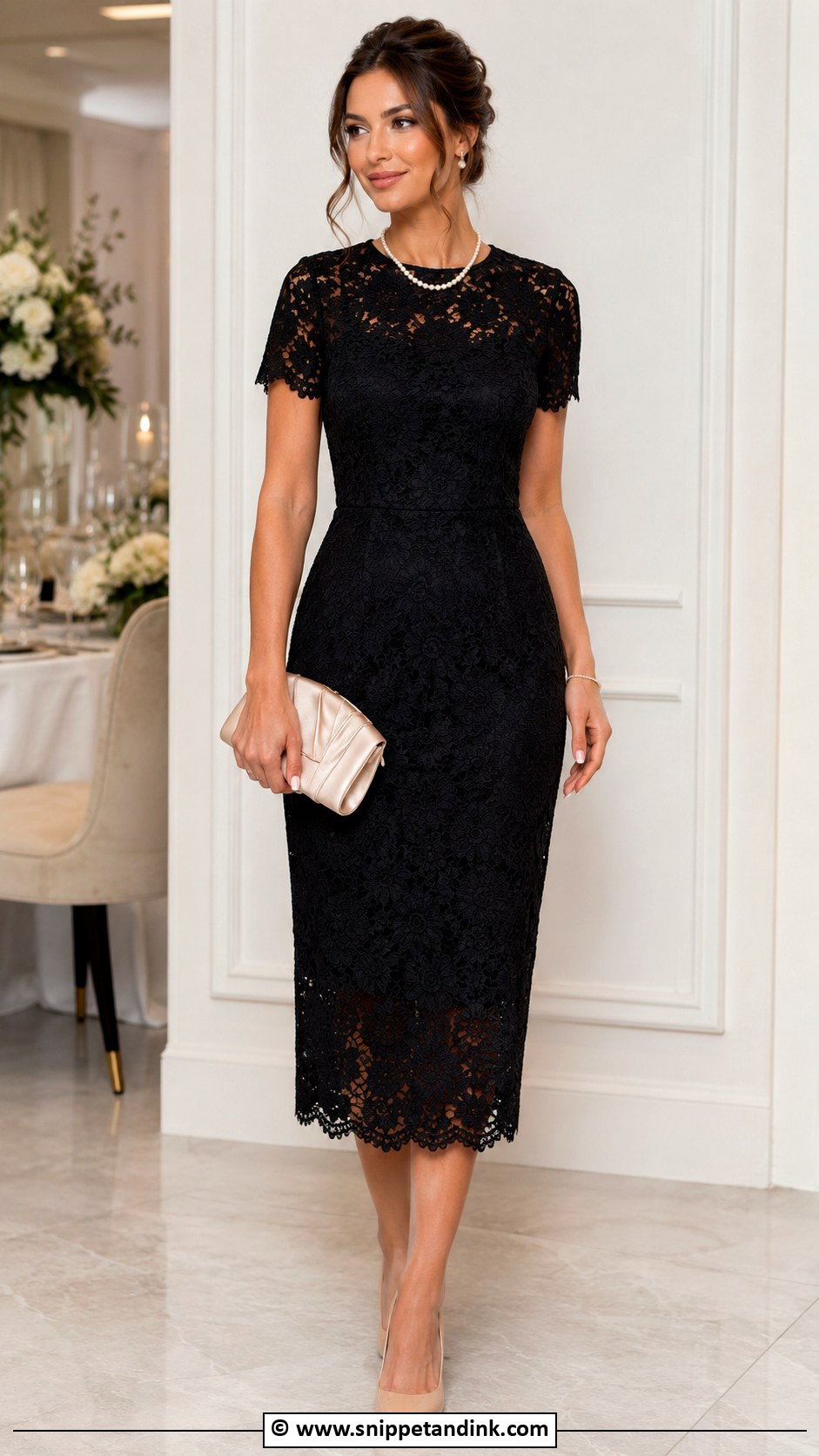 Black Lace Dress For Wedding - Snippet and Ink - 25 Black Dress for Wedding Ideas