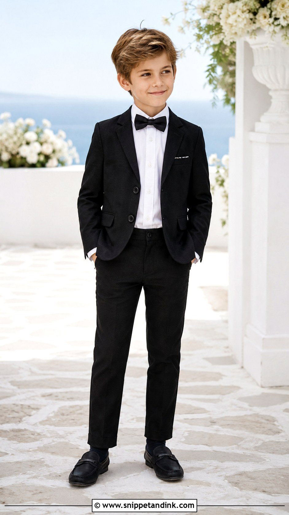 Black Linen Suit Ring Bearer Outfit - Snippet and Ink - 20 Black Ring Bearer Outfit Ideas