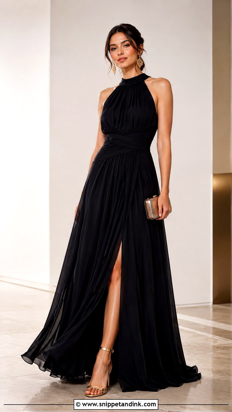 Black Maxi Dress For Wedding - Snippet and Ink - 25 Maxi Dress for Wedding Ideas