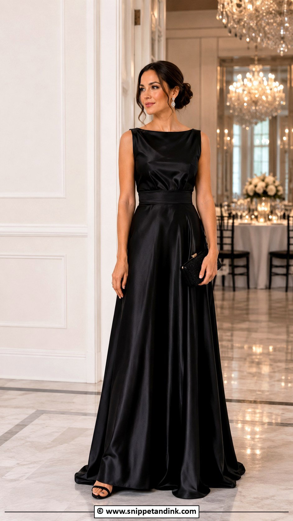Black Tie Black Dress For Wedding - Snippet and Ink - 25 Black Dress for Wedding Ideas