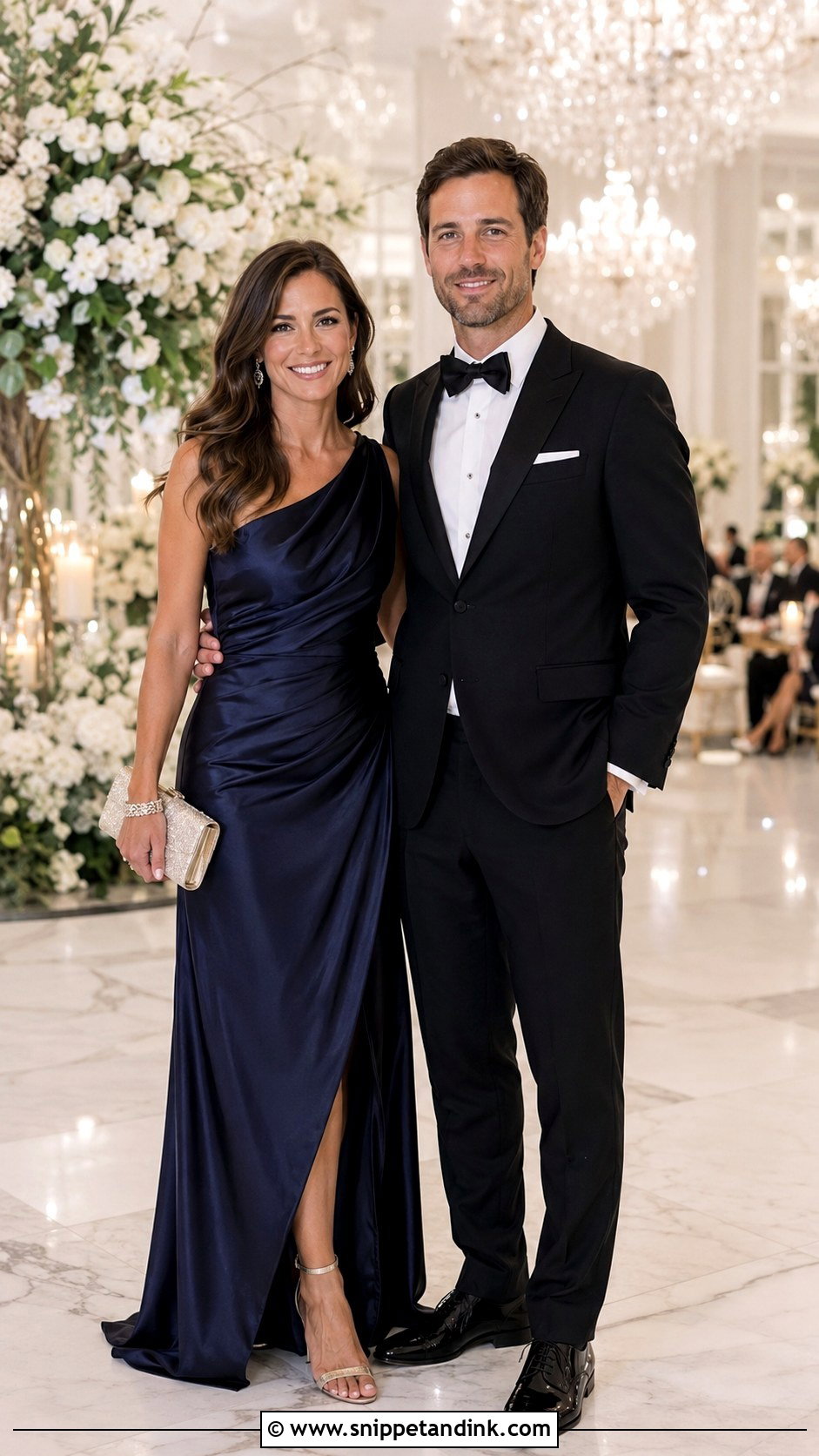 Black Tie Family Wedding Outfit - Snippet and Ink - 25 Wedding Outfits for Family Members