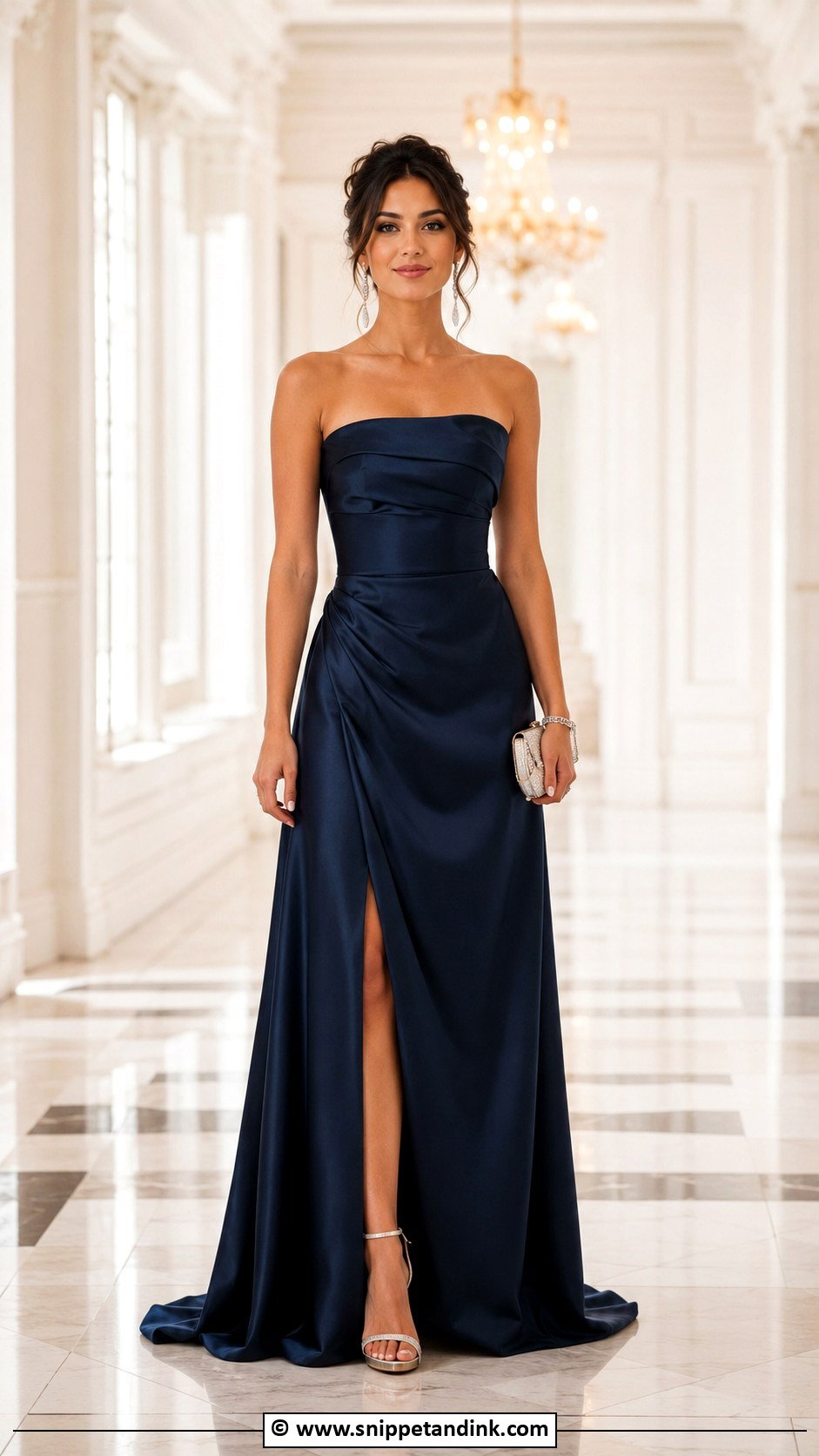 Black Tie Gown Wedding Attire - Snippet and Ink - 30 Wedding Attire Ideas