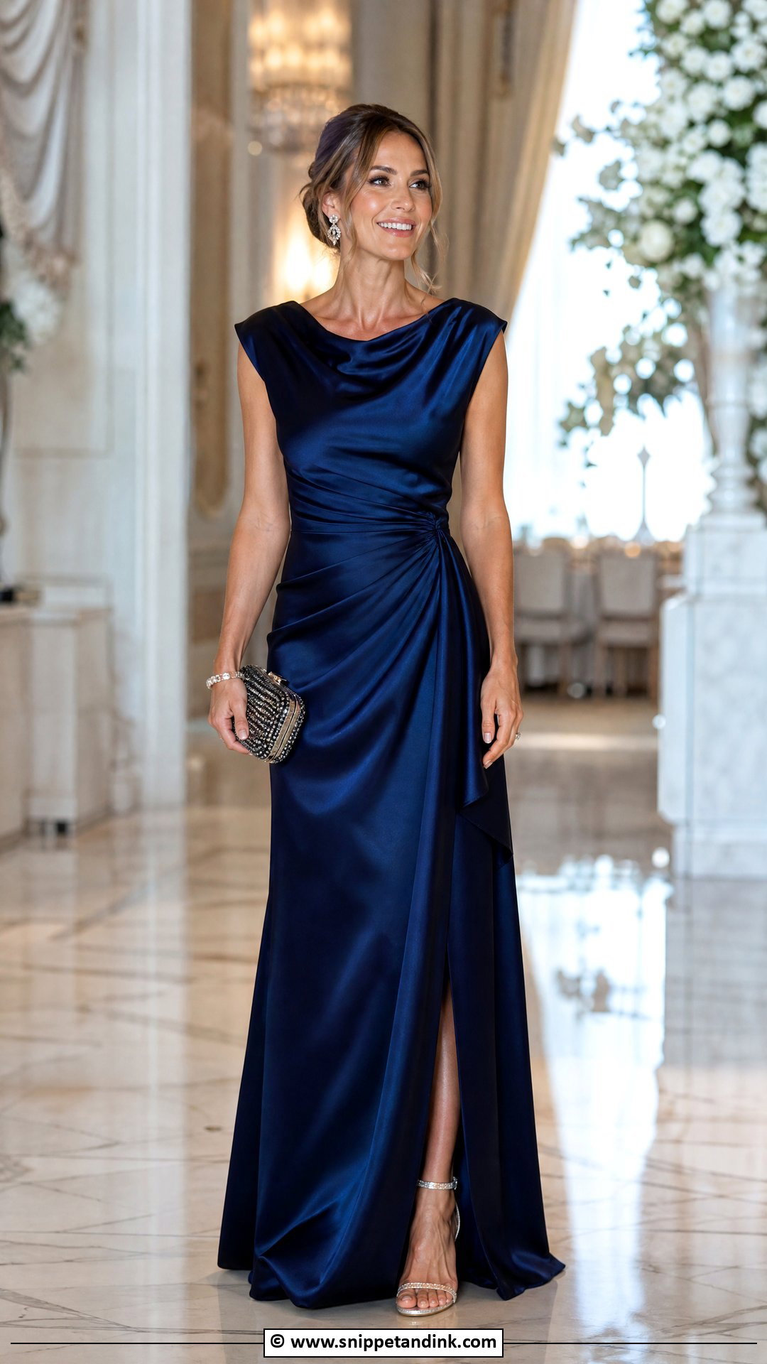 Black Tie Gown Wedding Outfit - Snippet and Ink - 30 Weeding Dressing Woman Ideas