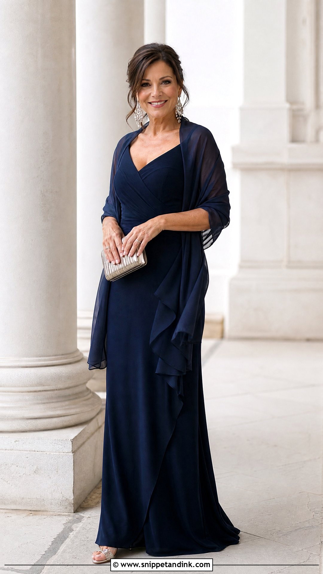 Black Tie Gown Wedding Outfit - Snippet and Ink - 20 Wedding Styling Ideas