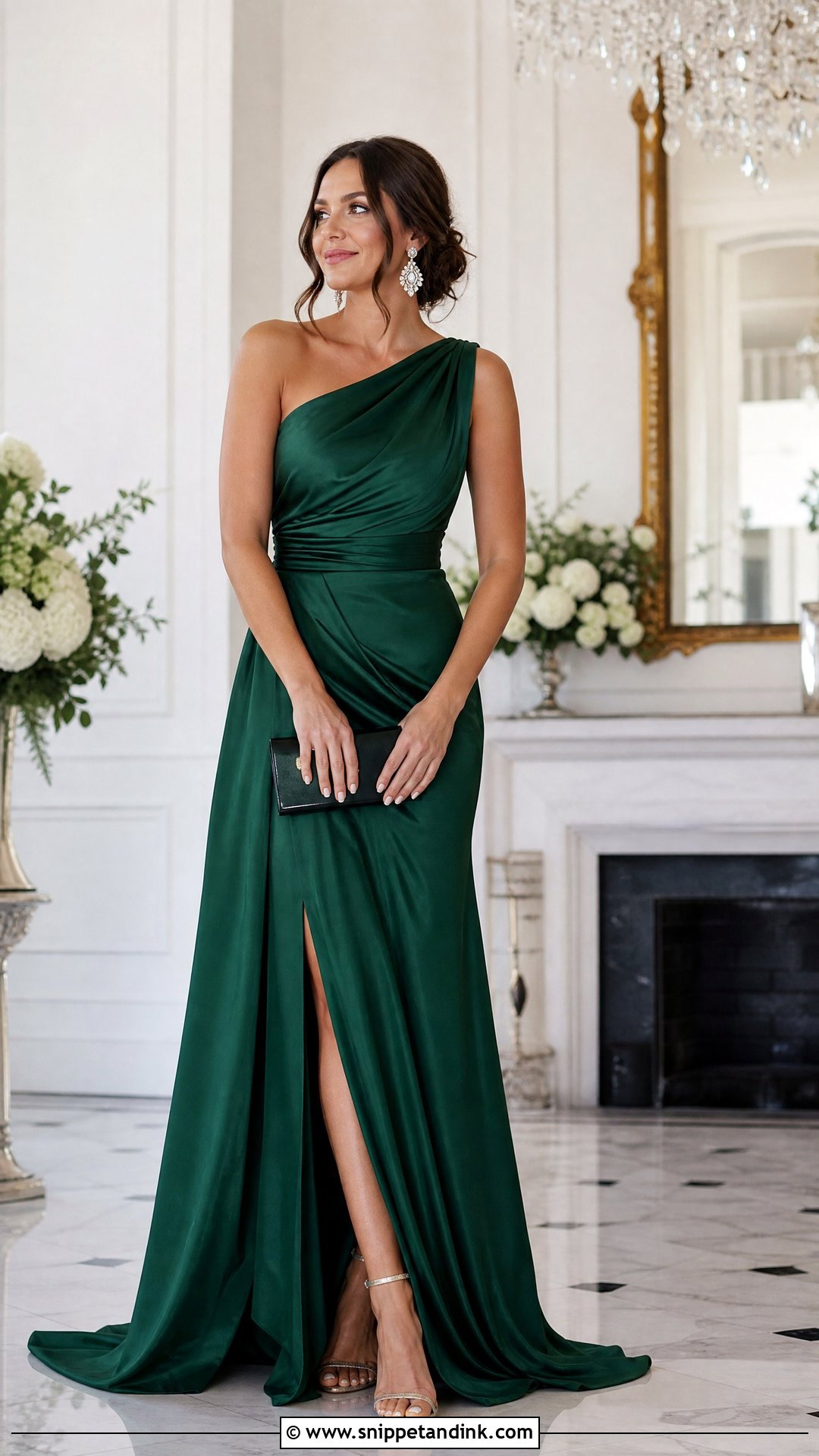 Black Tie Gown Wedding Outfit - Snippet and Ink - 25 Wedding Outfit Inspo Ideas