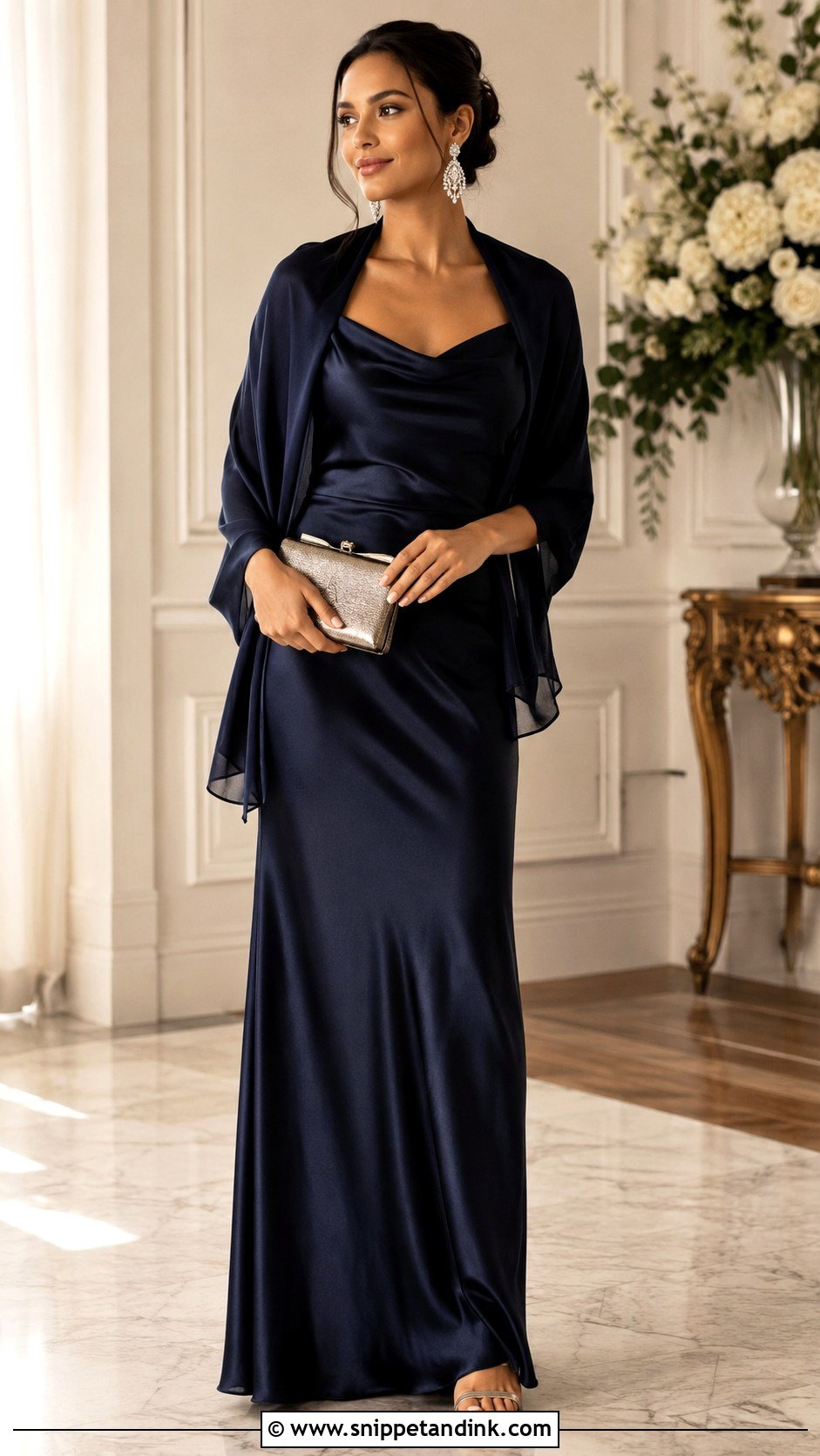 Black Tie Maxi Wedding Guest Dress - Snippet and Ink - 20 Dresses to Attend a Wedding