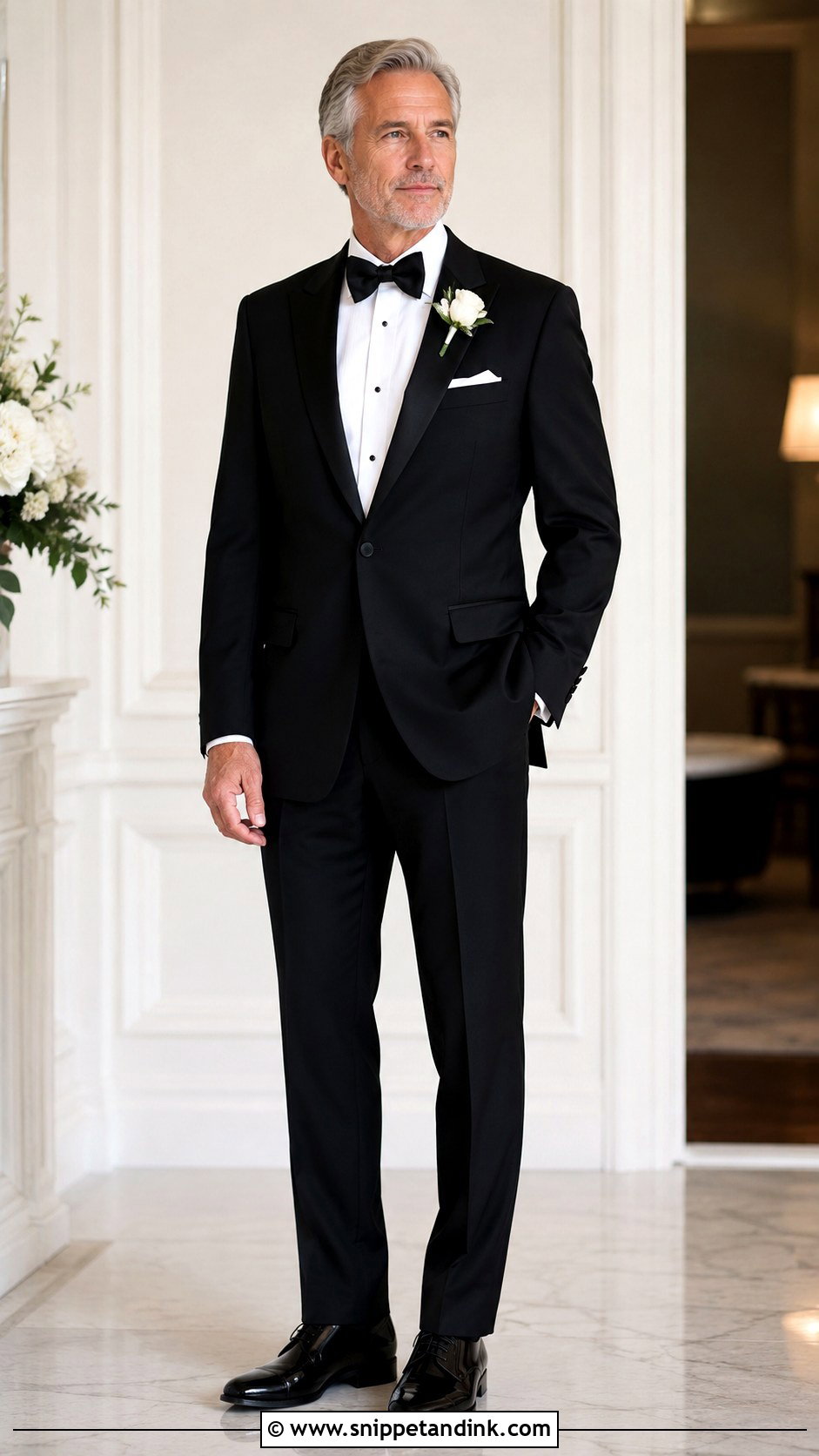 Black Tie Optional Father Of The Bride Outfit - Snippet and Ink - 30 Father of the Bride Outfit Ideas