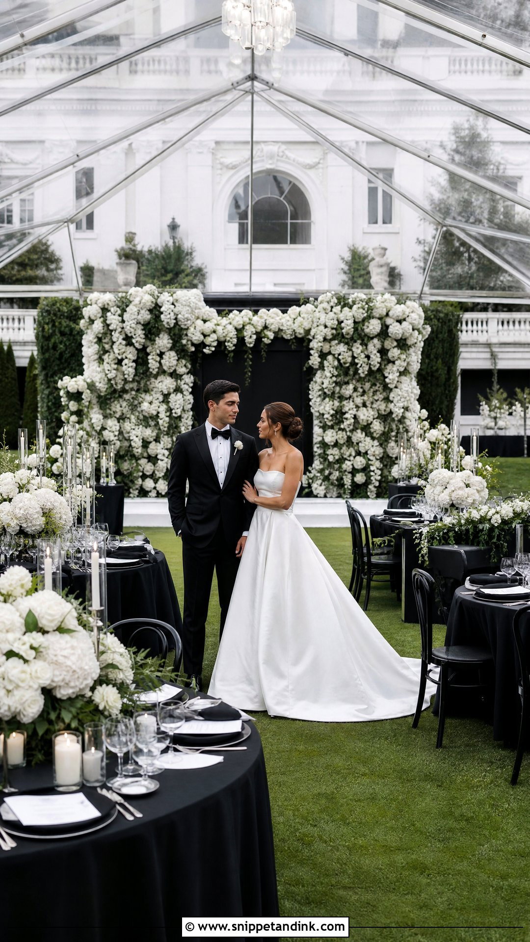 Black Tie Outdoor Wedding Aesthetic - Snippet and Ink - 20 Outdoor Wedding Aesthetic Ideas