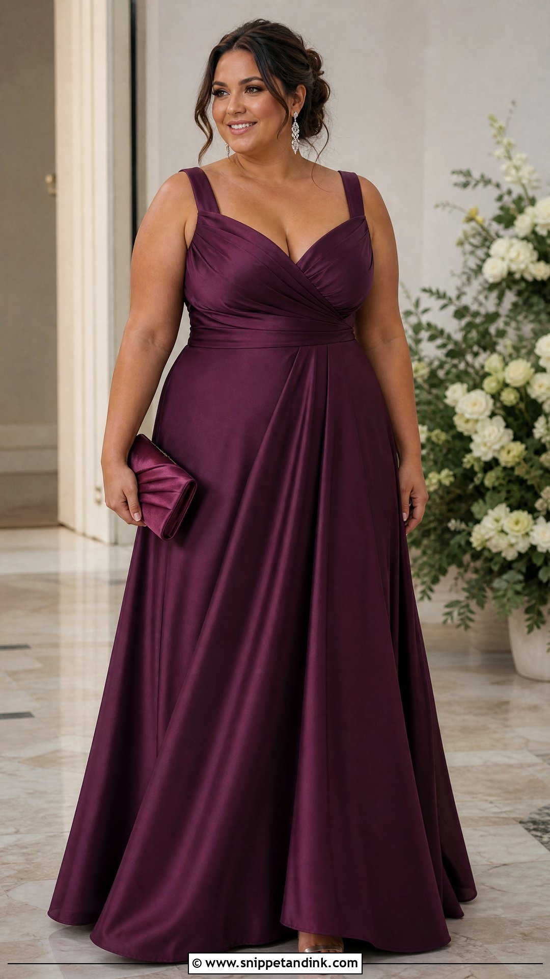 Black Tie Plus Size Gown - Snippet and Ink - 25 Black Tie Wedding Dress Ideas
