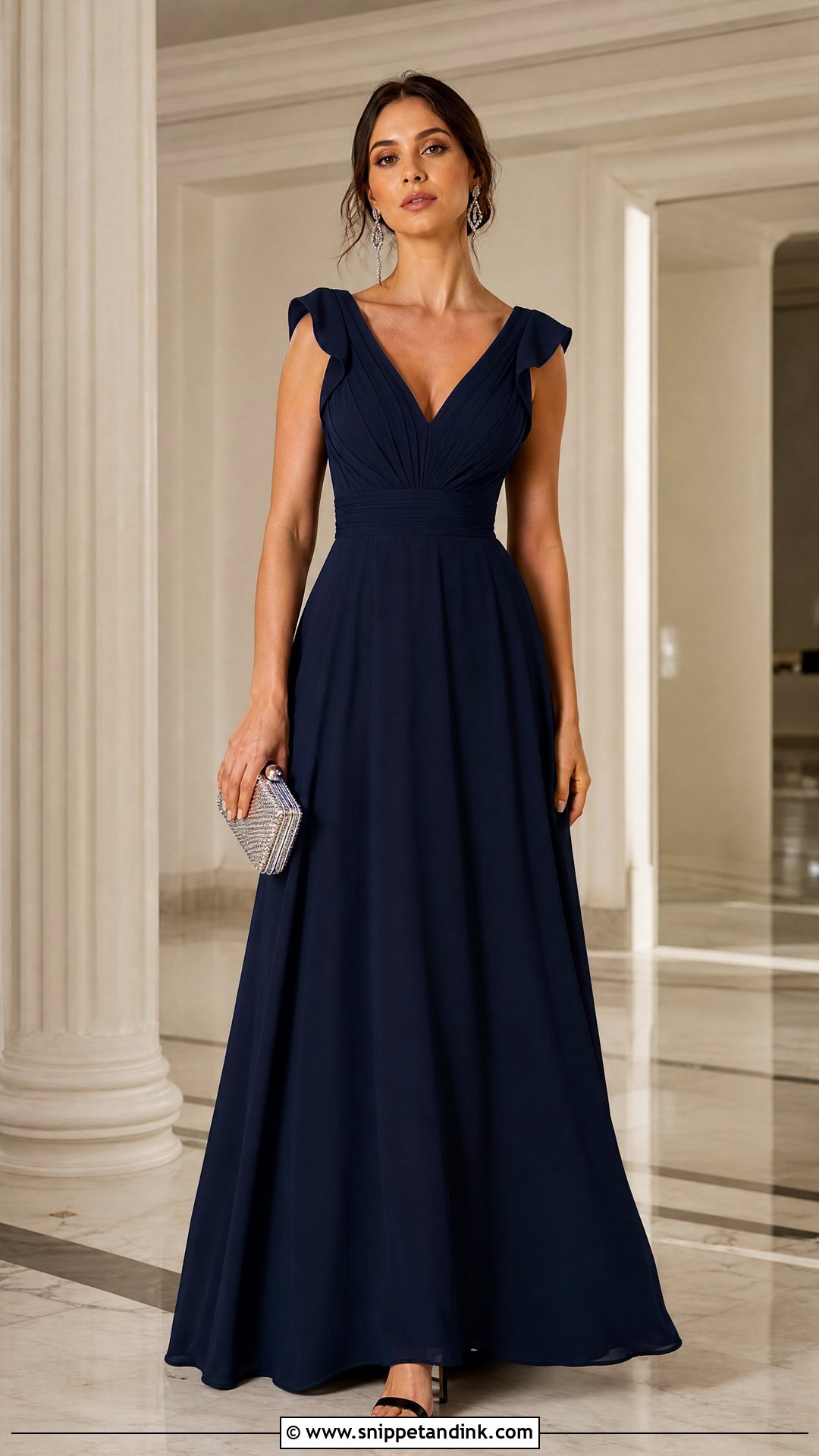 Black Tie Wedding Guest Gown - Snippet and Ink - 20 Dresses Ideas for Wedding
