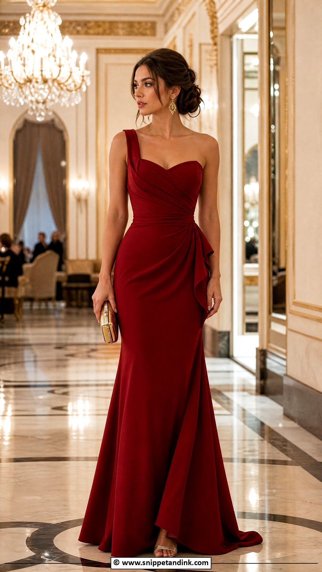 Black Tie Wedding Mermaid Gown Outfit - Snippet and Ink - 35 Black Tie Wedding Ideas