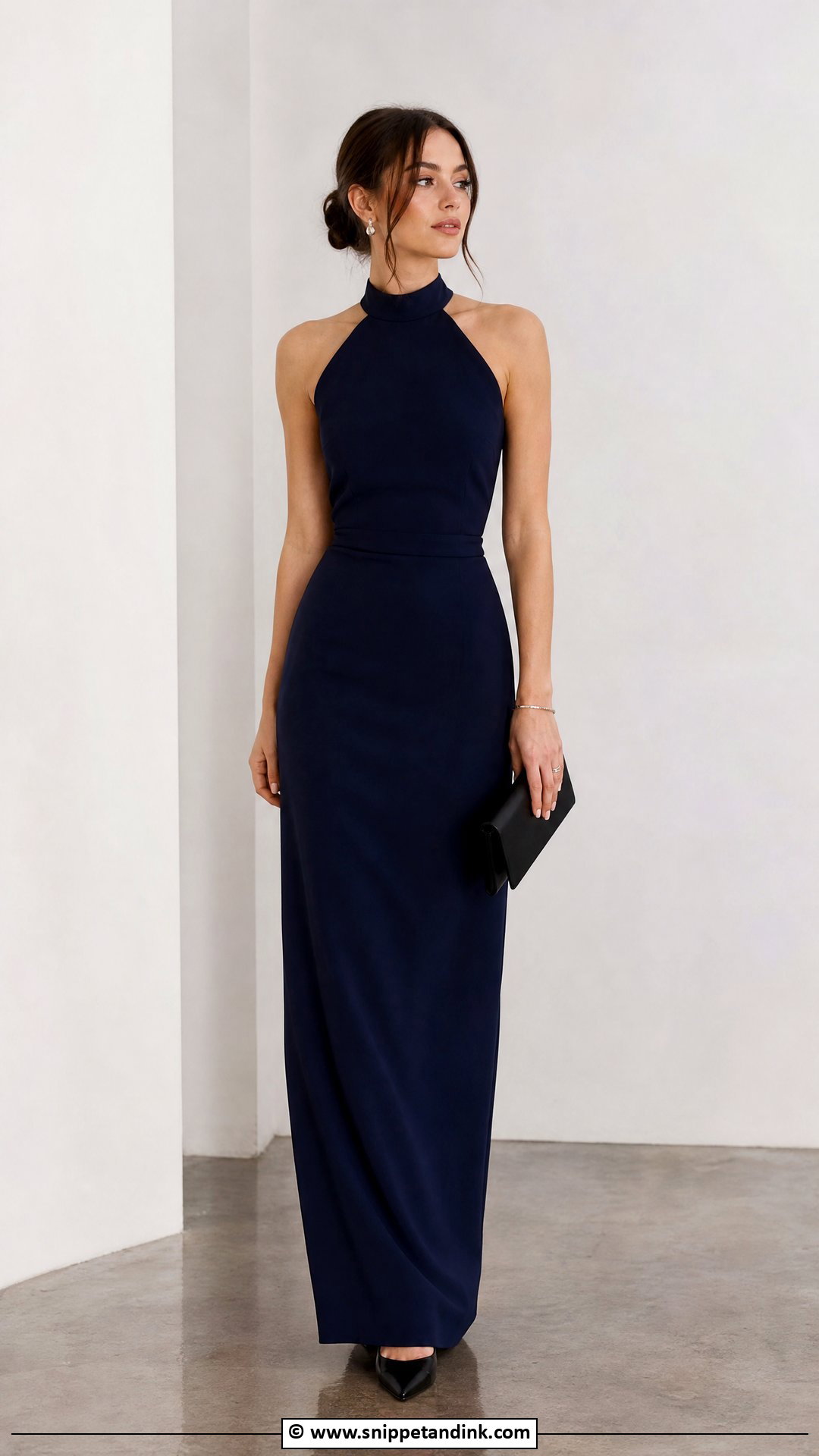 Black Tie Wedding Petite Gown Outfit - Snippet and Ink - 35 Black Tie Wedding Ideas