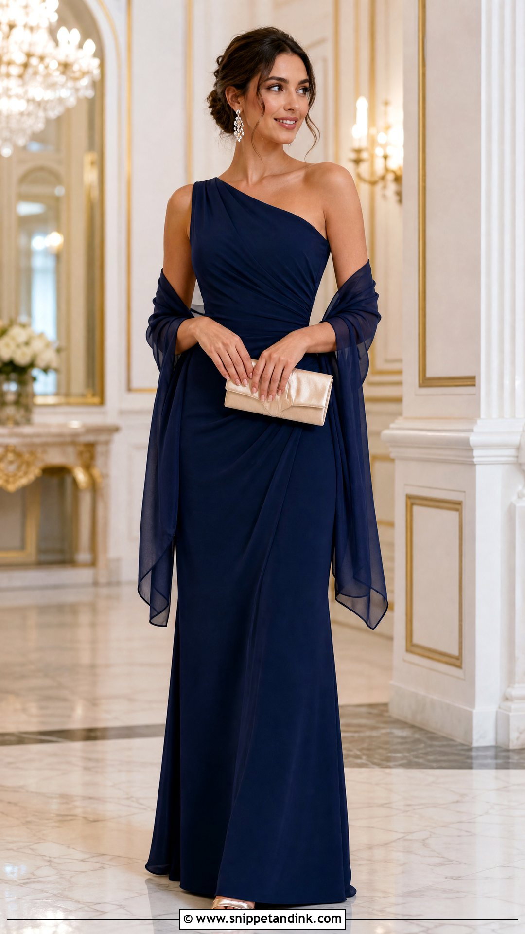 Black Tie Wedding Witness Gown - Snippet and Ink - 20 Wedding Witness Dress Ideas