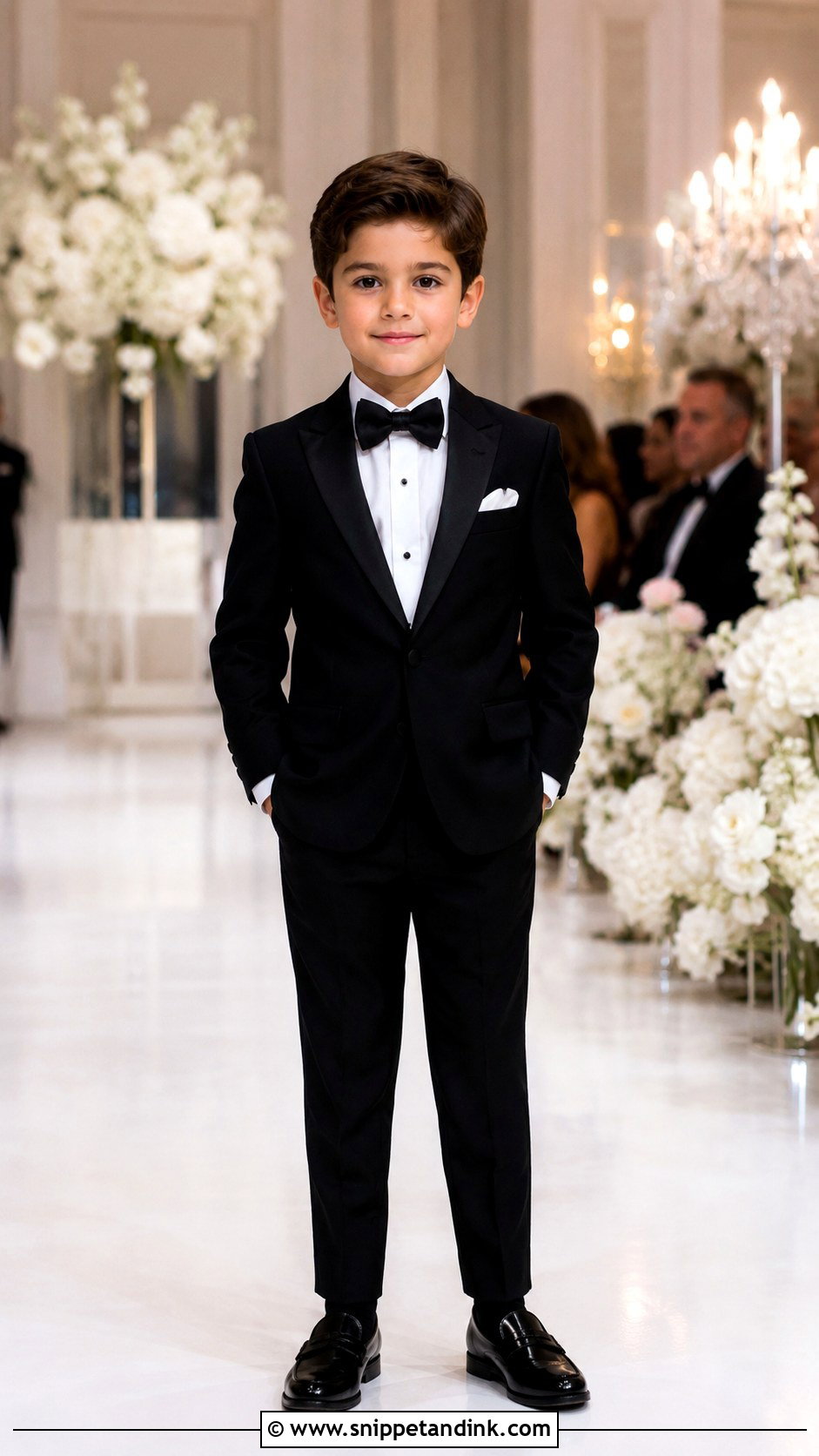 Black Tuxedo Boys Wedding Suit - Snippet and Ink - 20 Boys Suits for Wedding