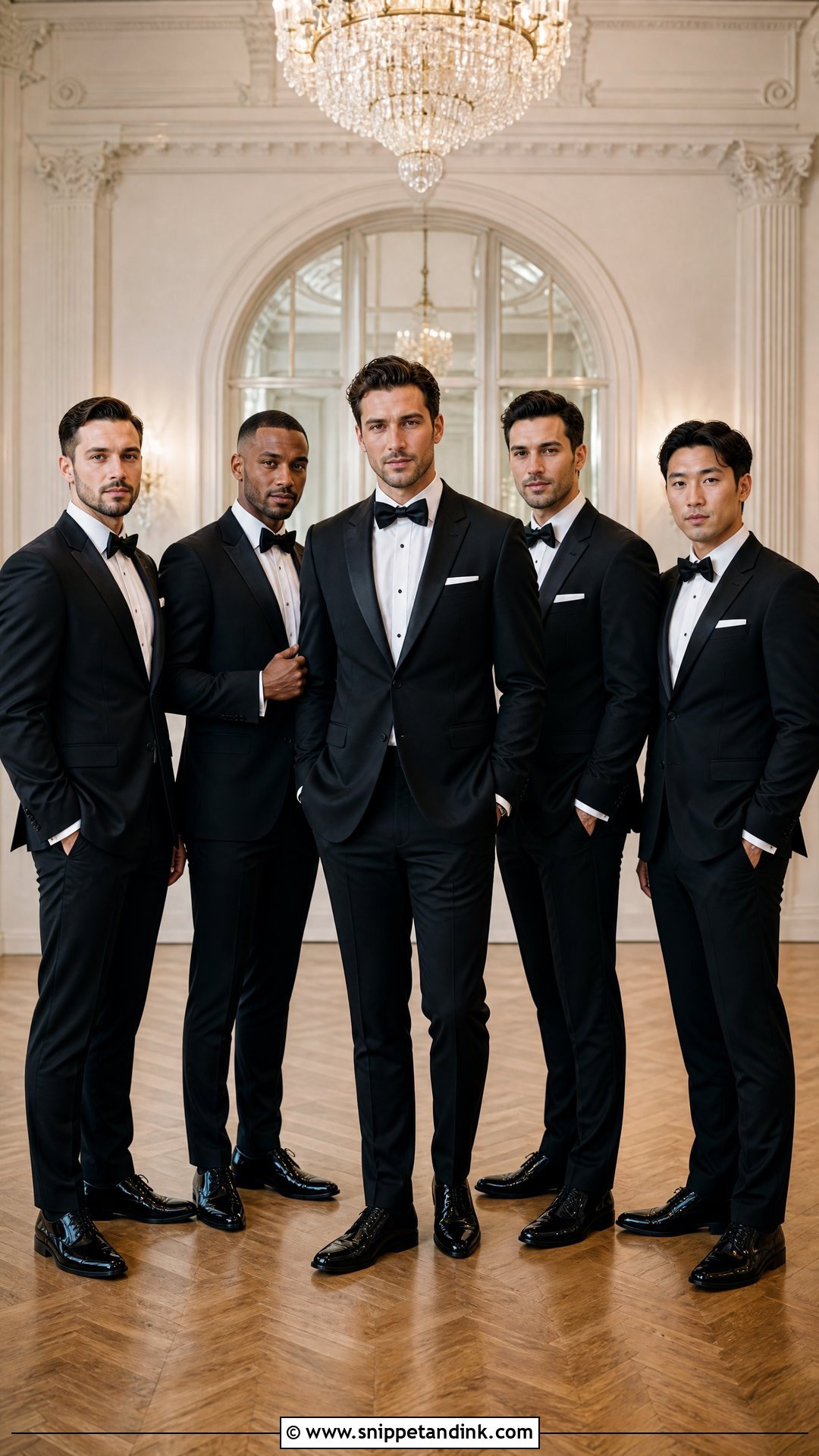 Black Tuxedo Groomsman Attire - Snippet and Ink - 25 Groomsman Attire Ideas