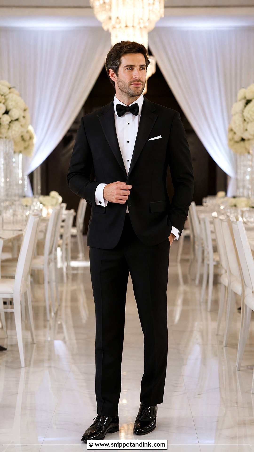 Black Tuxedo Outfit for Brides Brother - Snippet and Ink - 20 Outfit for Brides Brother Ideas