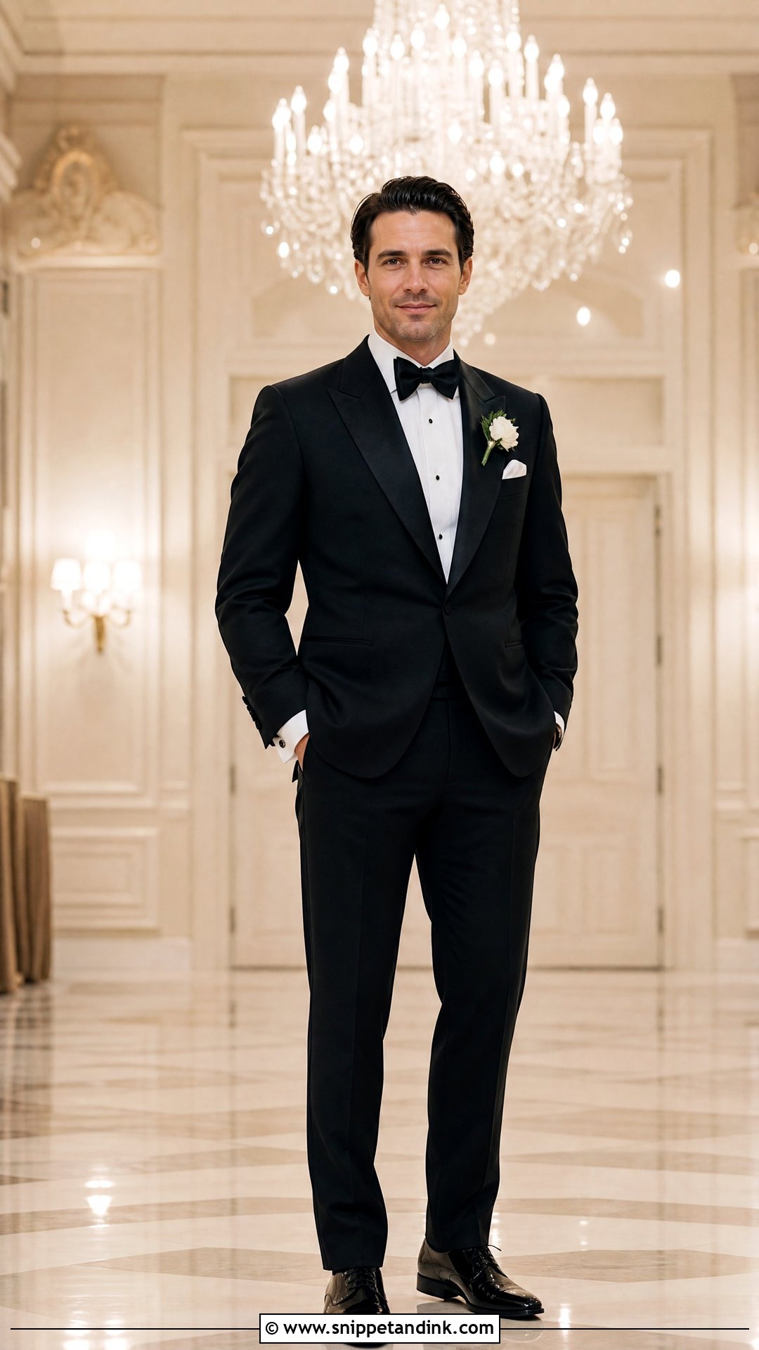 Black Tuxedo Wedding Suit - Snippet and Ink - 20 Wedding Husband Suit Ideas